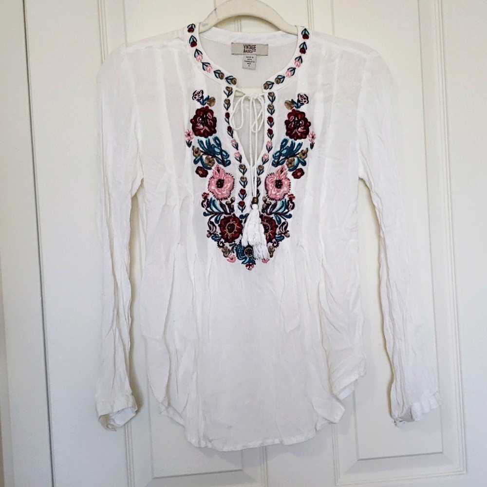 Peasant blouse